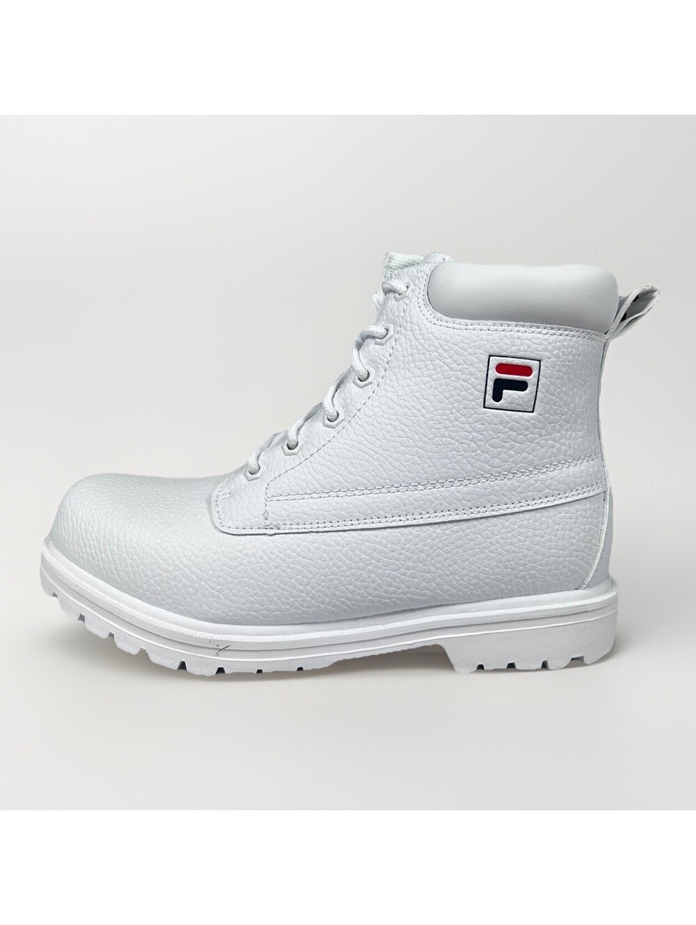Fila Kids Edgewater 12 PB Boots Size 6 White Lifestyle Casual Shoes New In Box